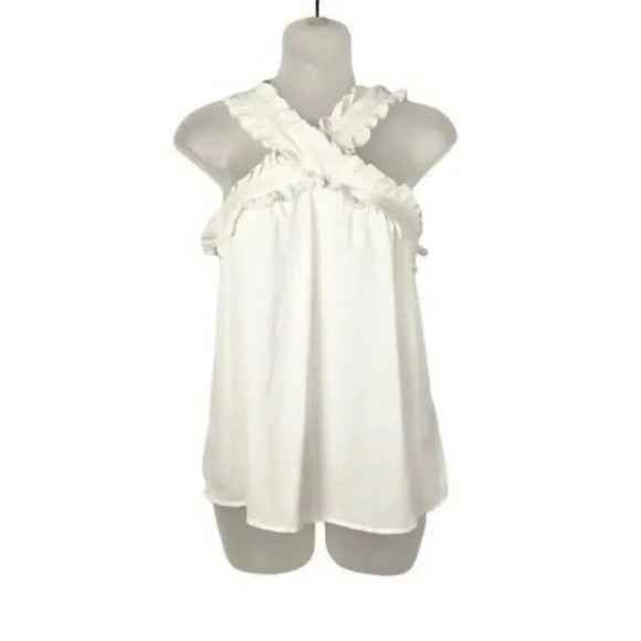 J.crew Drapey Wrap front top 4 NWT - Picture 2 of 12